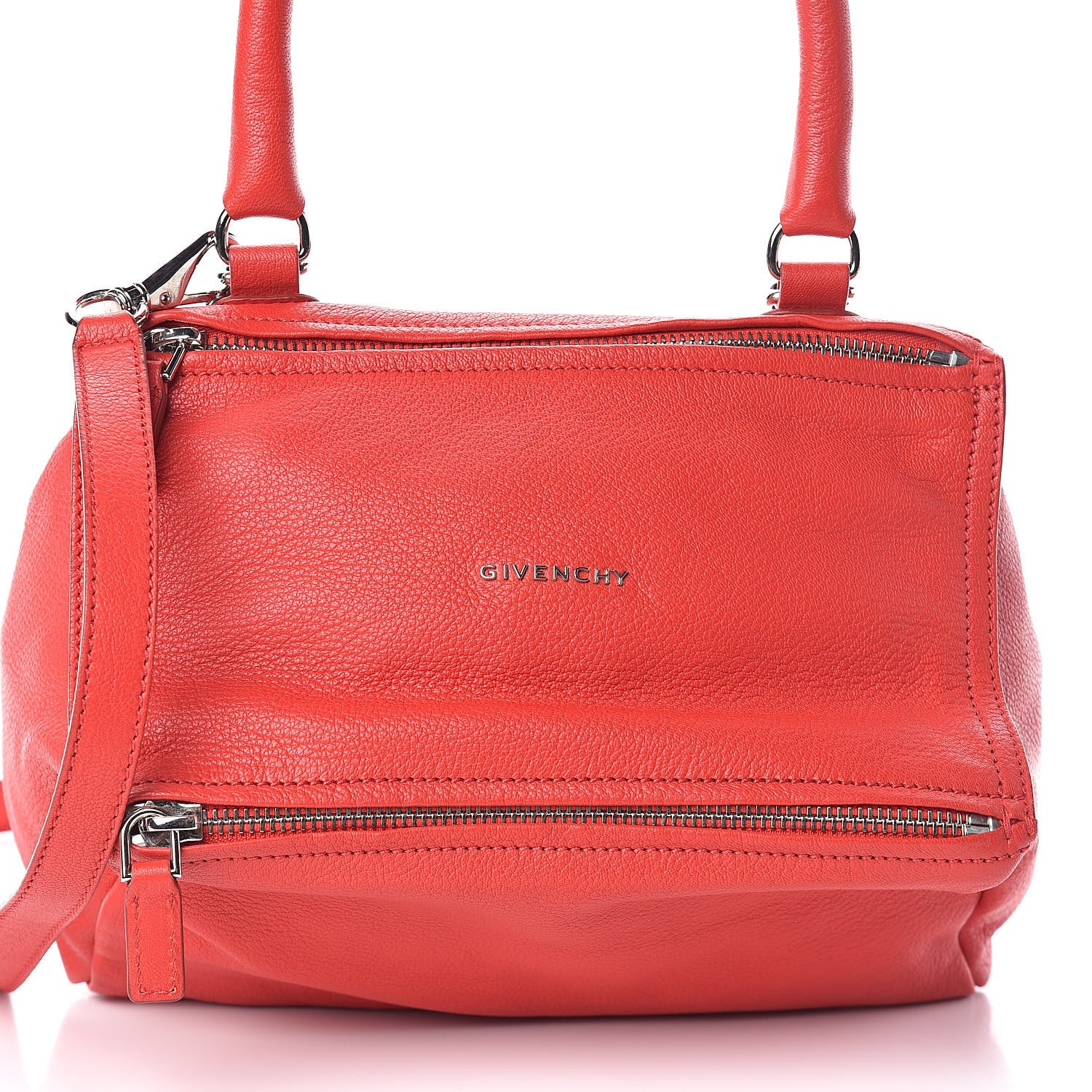 Givenchy Sugar Goatskin Small Pandora Medium Red 7 of 9
