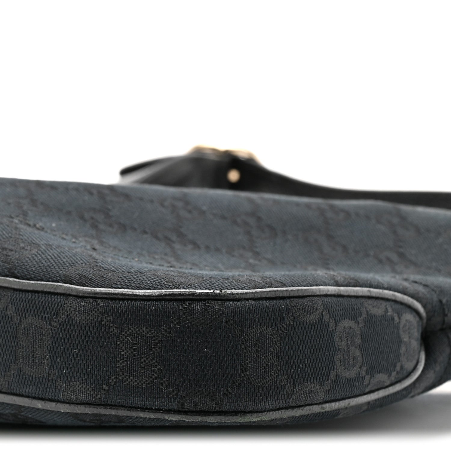 Gucci Monogram Small Jackie O Hobo Black 9 of 14