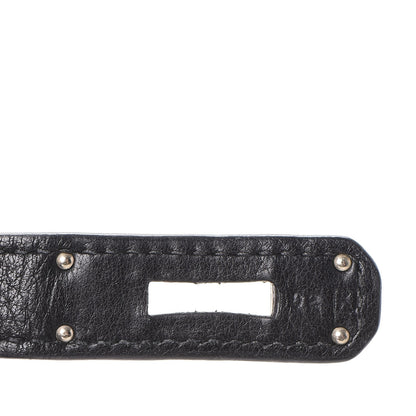 Hermes Taurillon Clemence Birkin 35 Black 28 of 44
