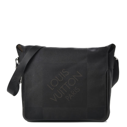 Louis Vuitton Damier Geant Messenger Bag Black 1 of 12