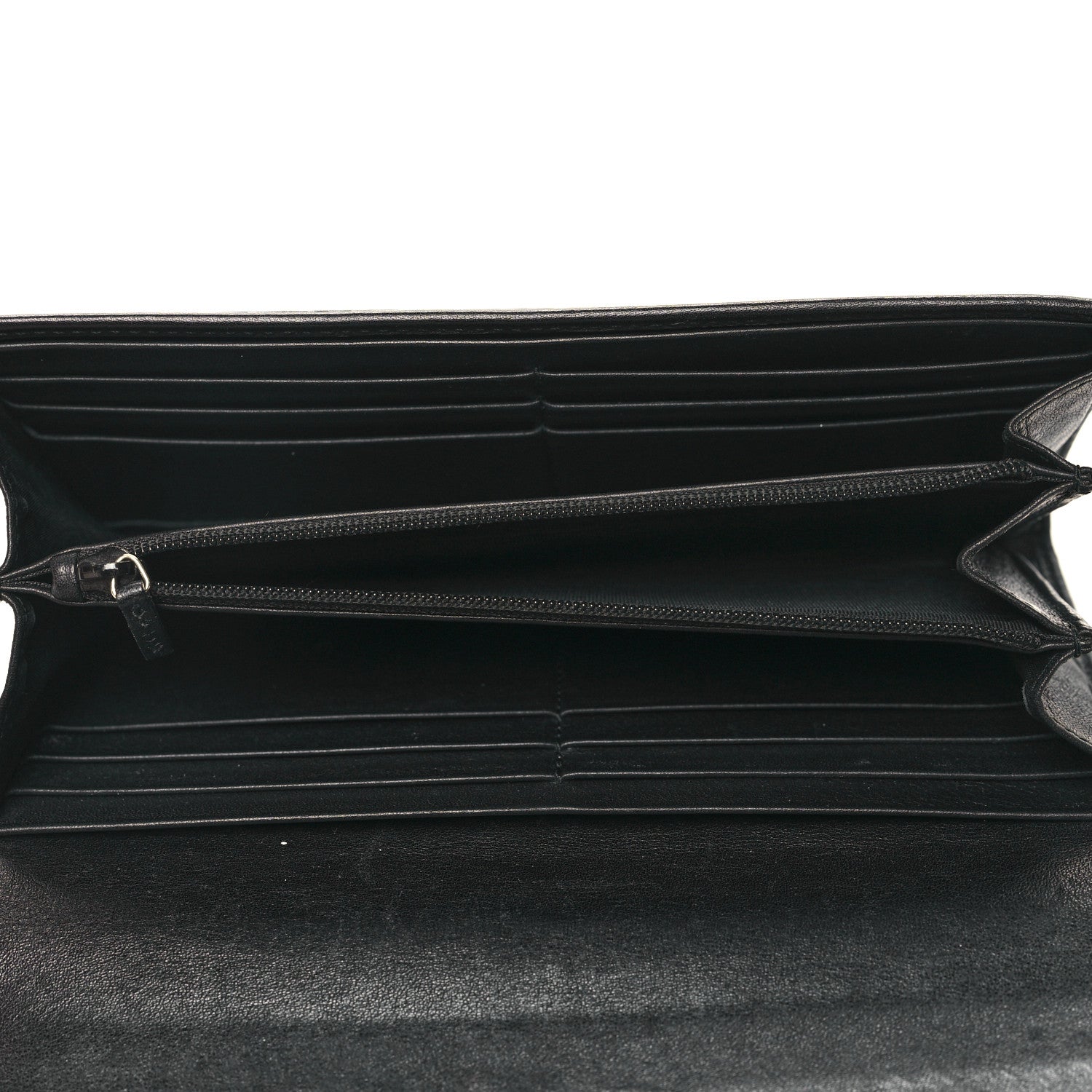 Gucci Microguccissima Bow Continental Wallet Black 5 of 11