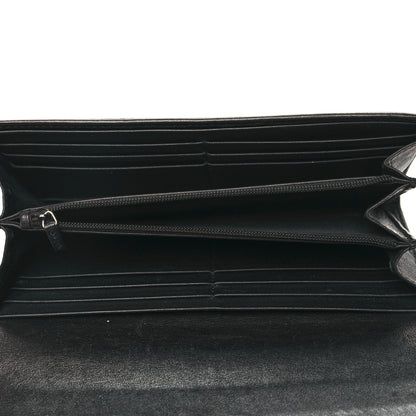 Gucci Microguccissima Bow Continental Wallet Black 5 of 11