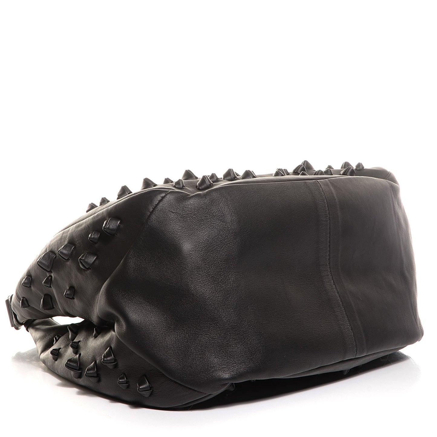 Nappa Medium Campana Knot Hobo Nero Black
