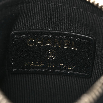 Chanel Mesh Shiny Lambskin Chain Hobo Black 10 of 16