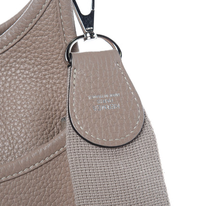 Hermes Taurillon Clemence Evelyne III PM Gris Tourterelle 8 of 12