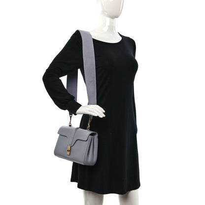 Celine Smooth Calfskin Teen Soft 16 Shoulder Bag Light Grey 2 of 15