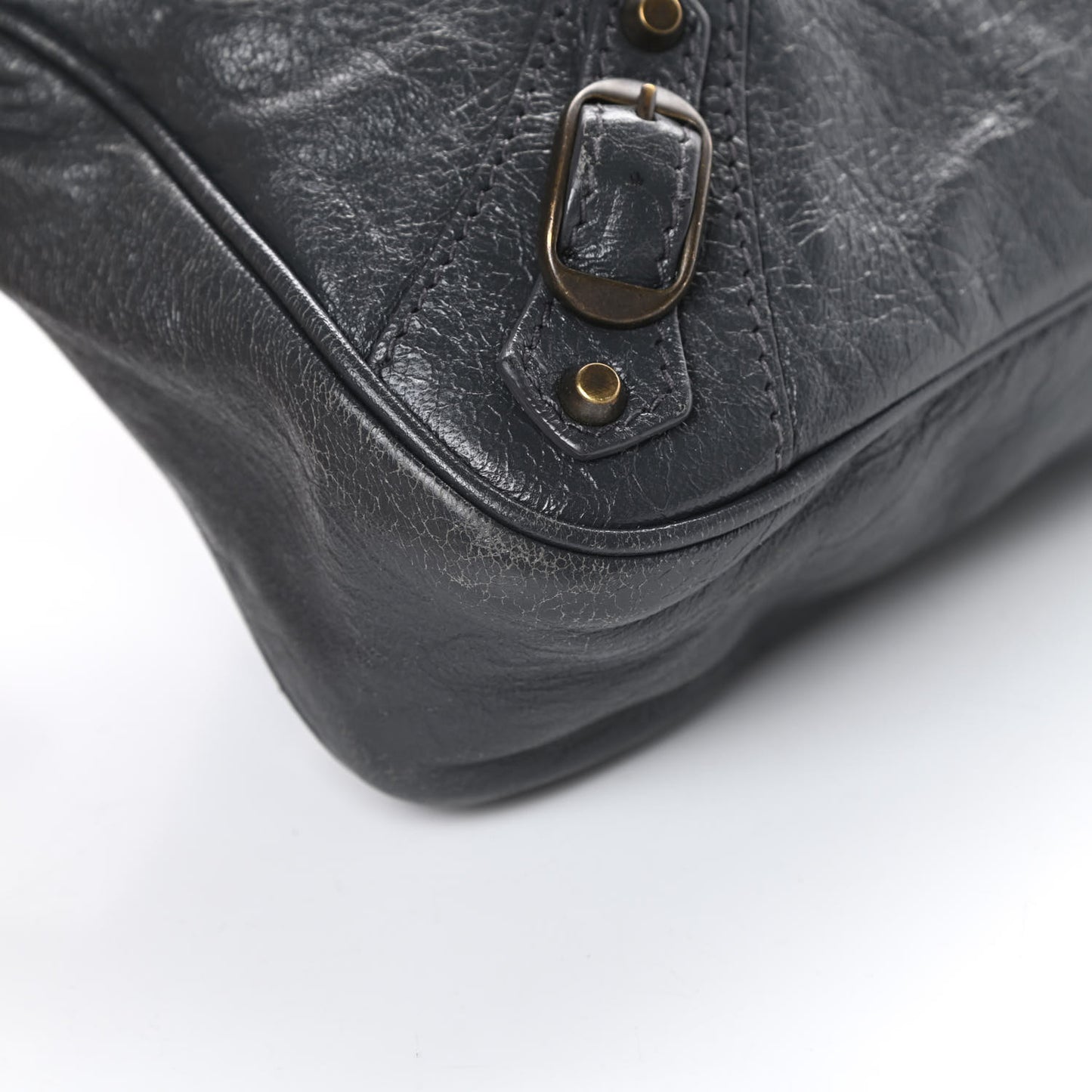 Agneau Classic Hardware Hip Gris Fossile