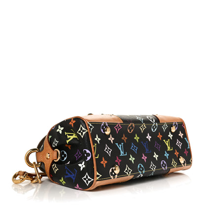 Louis Vuitton Monogram Multicolor Beverly MM Black 4 of 11