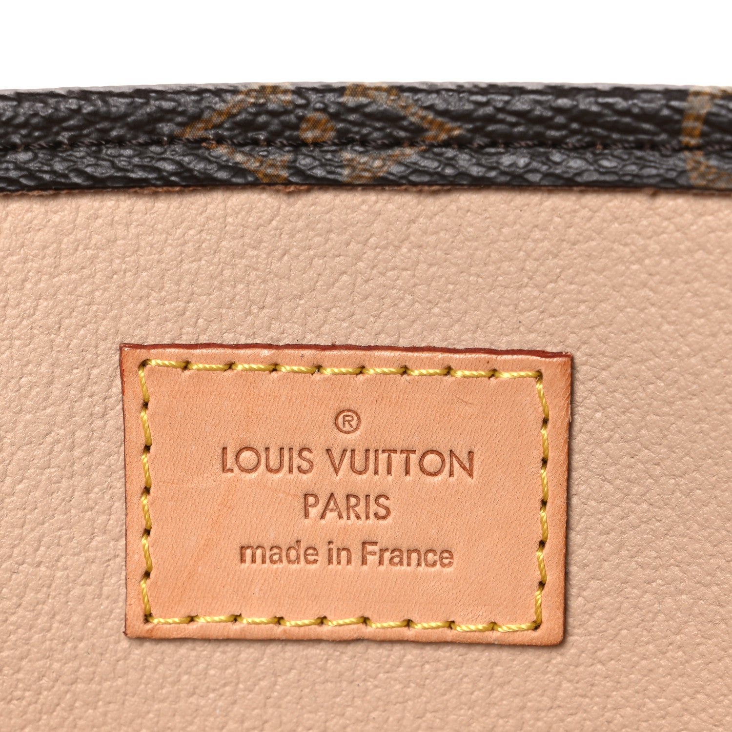 Louis Vuitton Monogram Sac Plat 6 of 10
