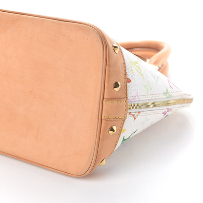 Louis Vuitton Monogram Multicolor Alma White 9 of 10