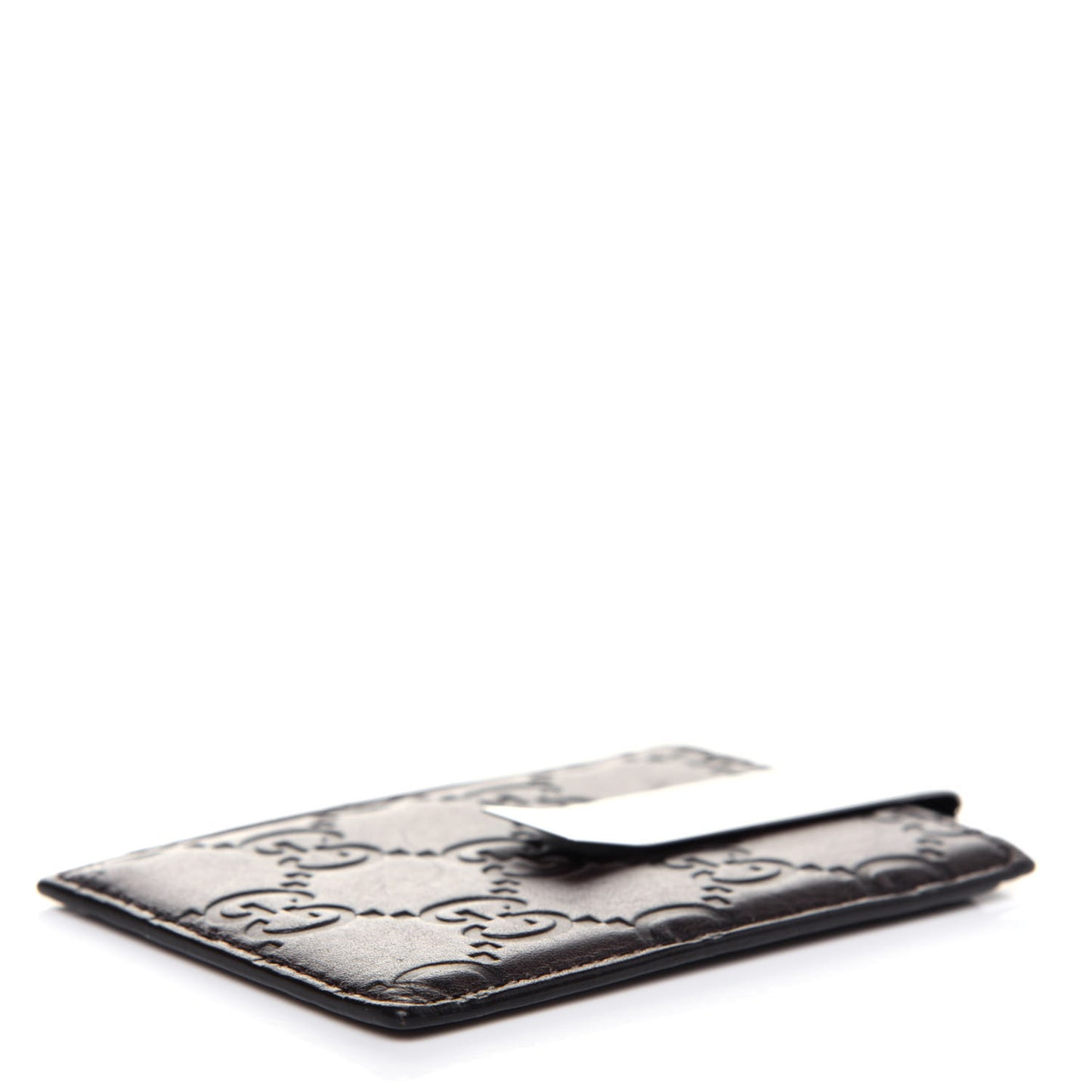Guccissima Money Clip Chocolate