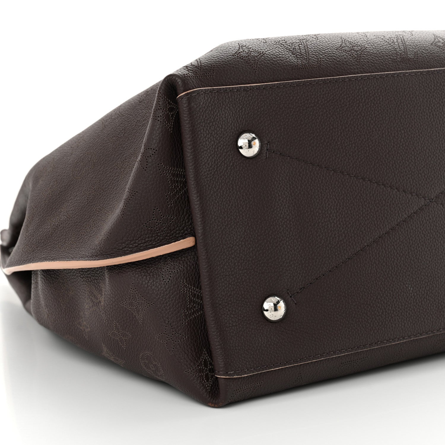 Louis Vuitton Mahina Carmel Hobo Chocolate 8 of 11