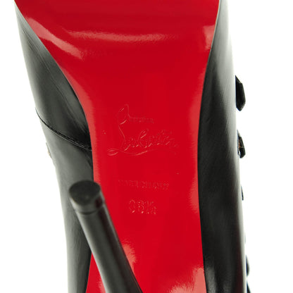 Christian Louboutin Calfskin Pony Hair Leopard Attroupa 120 Booties 36.5 6 of 8