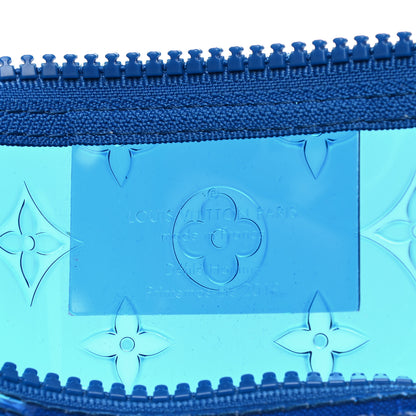 Louis Vuitton PVC Monogram Keepall Bandouliere 50 Blue 6 of 14