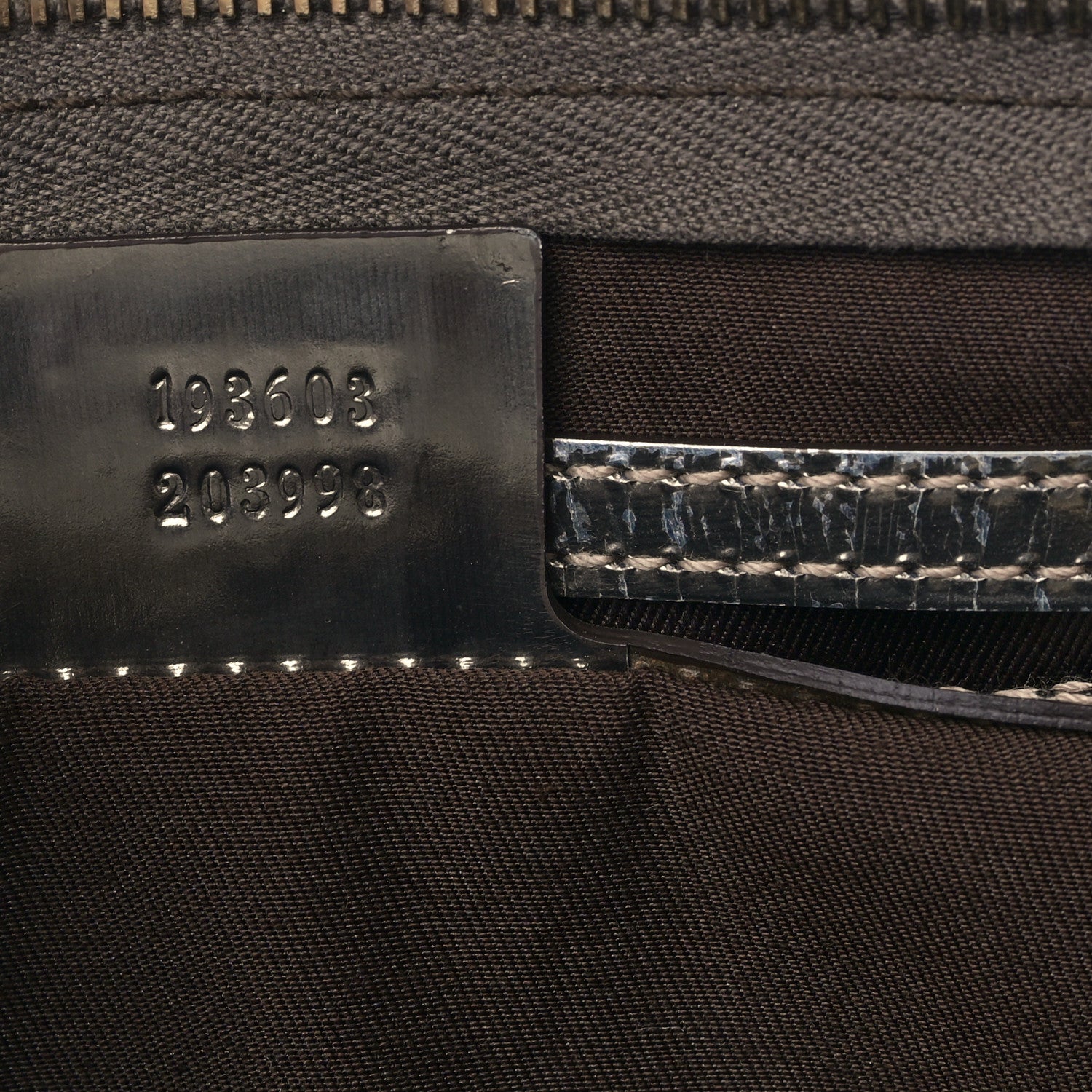 Gucci GG Plus Monogram Medium Joy Boston Pewter 7 of 9