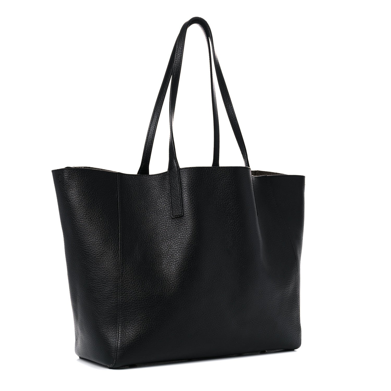 MCM Grained Calfskin Medium Reversible Wandel Tote Black 3 of 29