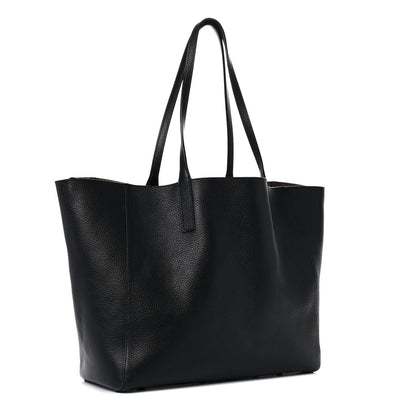 MCM Grained Calfskin Medium Reversible Wandel Tote Black 3 of 29