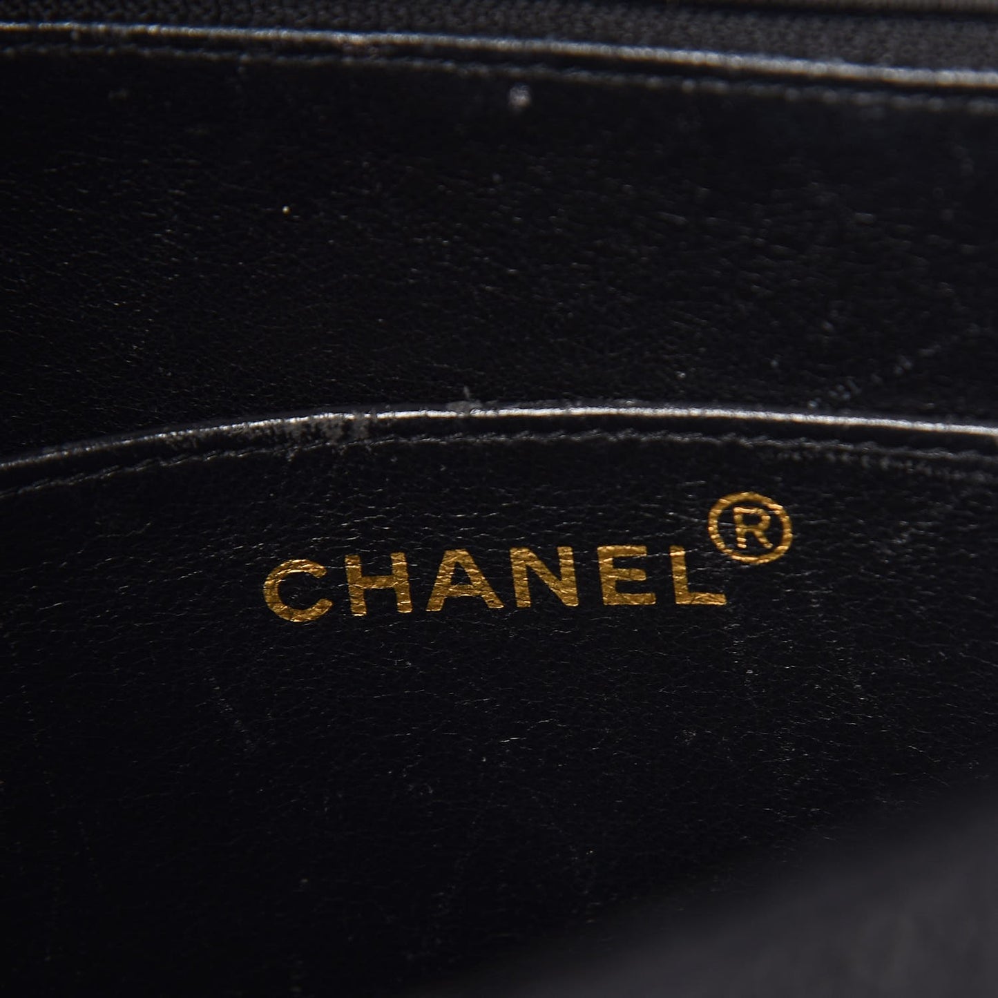 Caviar Quilted Briefcase Laptop Bag Black