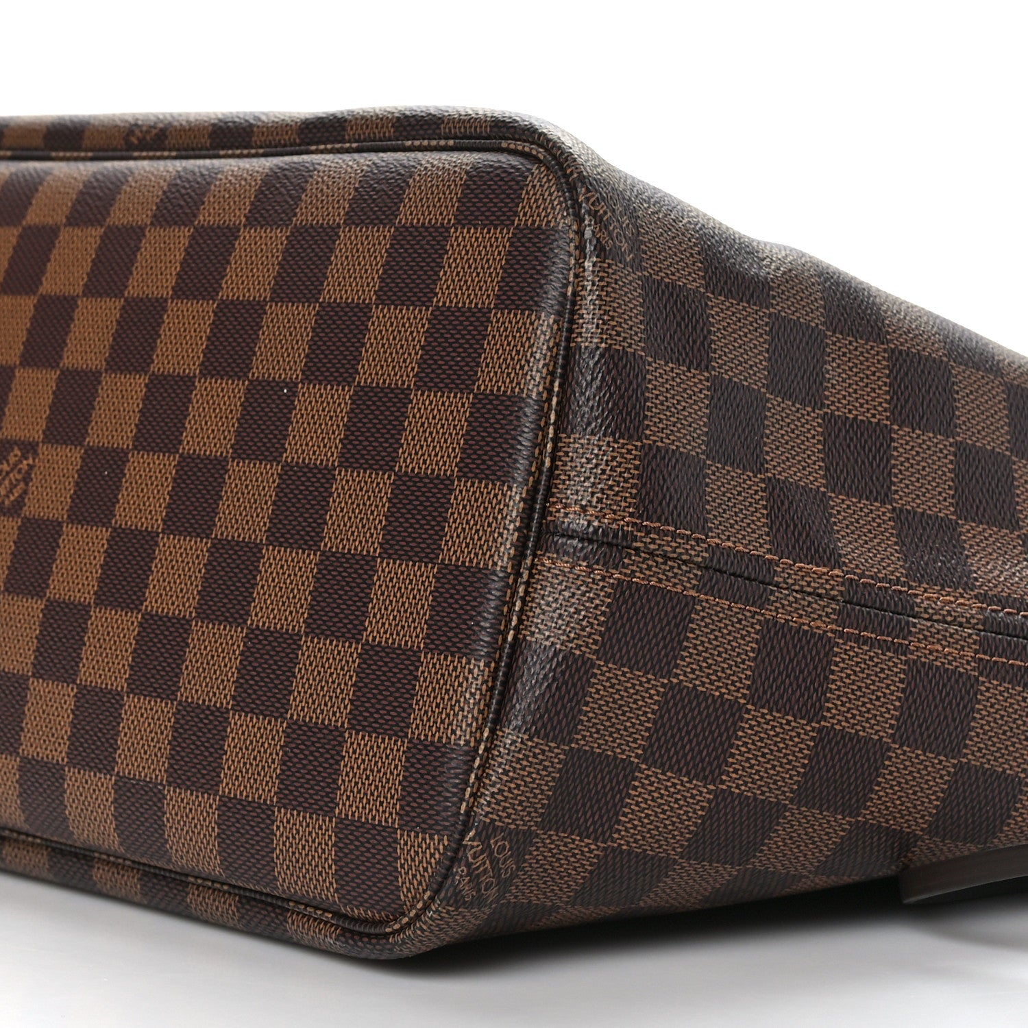 Louis Vuitton Damier Ebene Braided Neverfull MM Pink 8 of 9