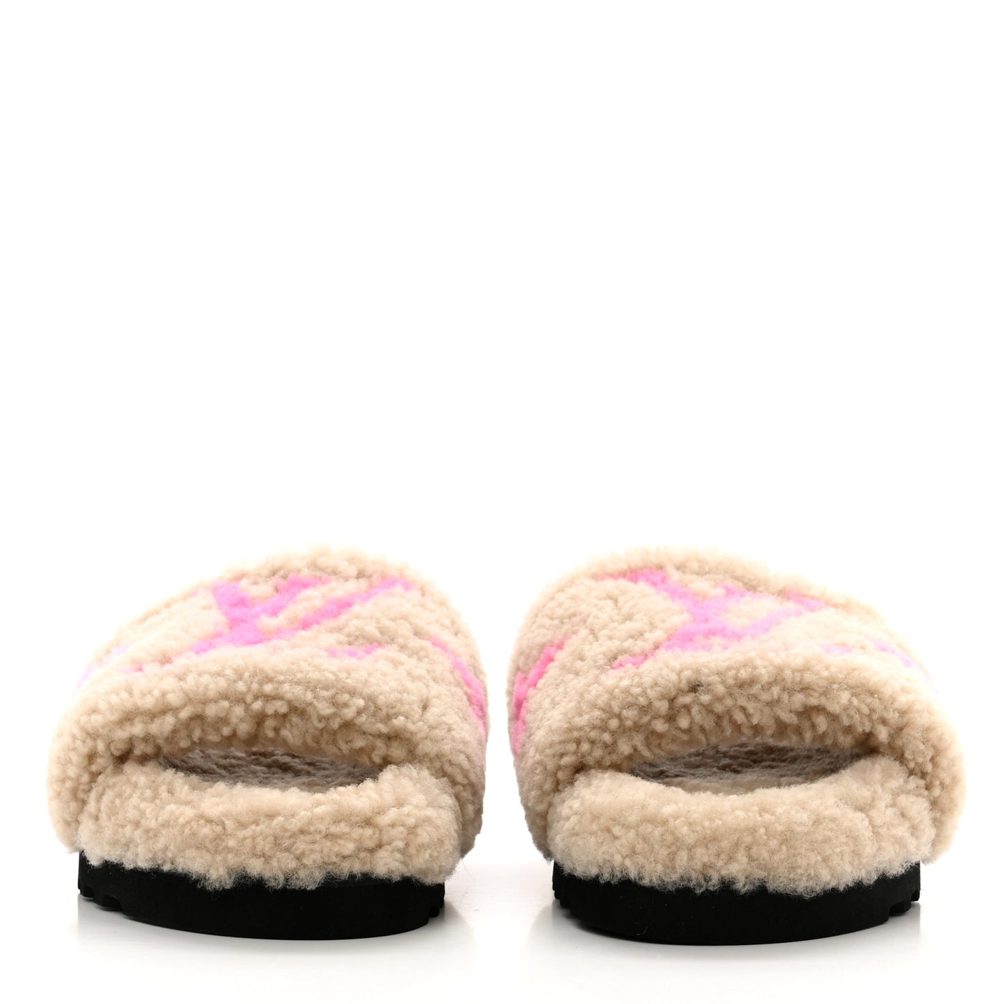 Shearling Paseo Flat Comfort Mule 36 Beige