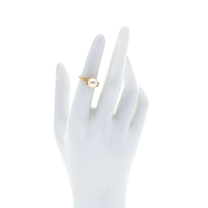 Mikimoto 18K Yellow Gold Akoya Pearl 8.5mm Ring 49 5 2 of 5