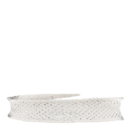 Tiffany Sterling Silver Weave Bangle Bracelet 2 of 3