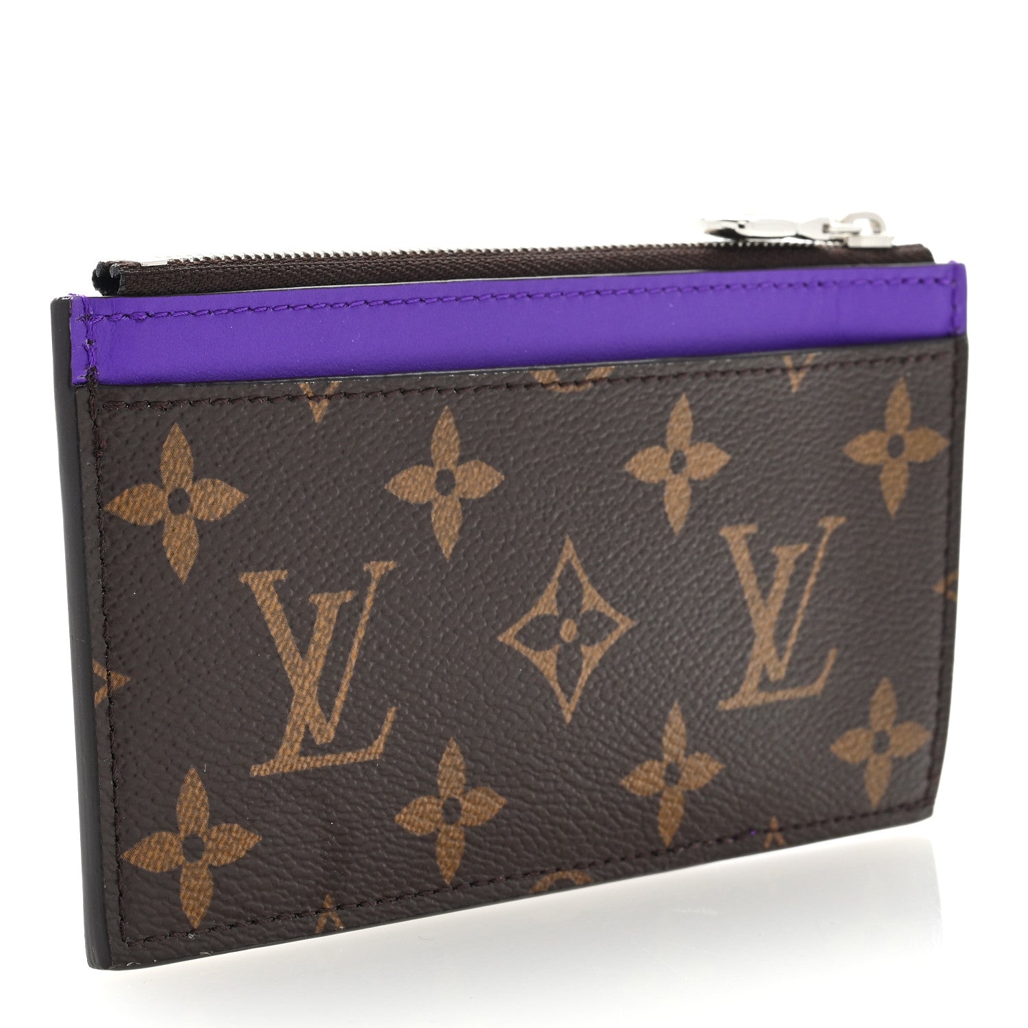 Louis Vuitton Taigarama Coin Card Holder Purple 3 of 6
