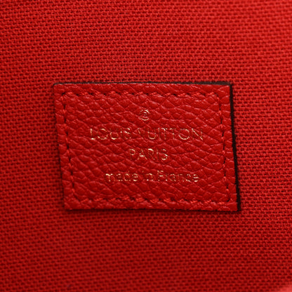 Louis Vuitton Empreinte Pochette Felicie Chain Wallet Scarlet 7 of 11