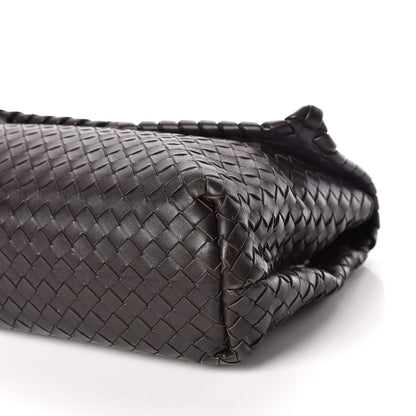 Bottega Veneta Nappa Intrecciato Large Olimpia Bag Ebano 6 of 17