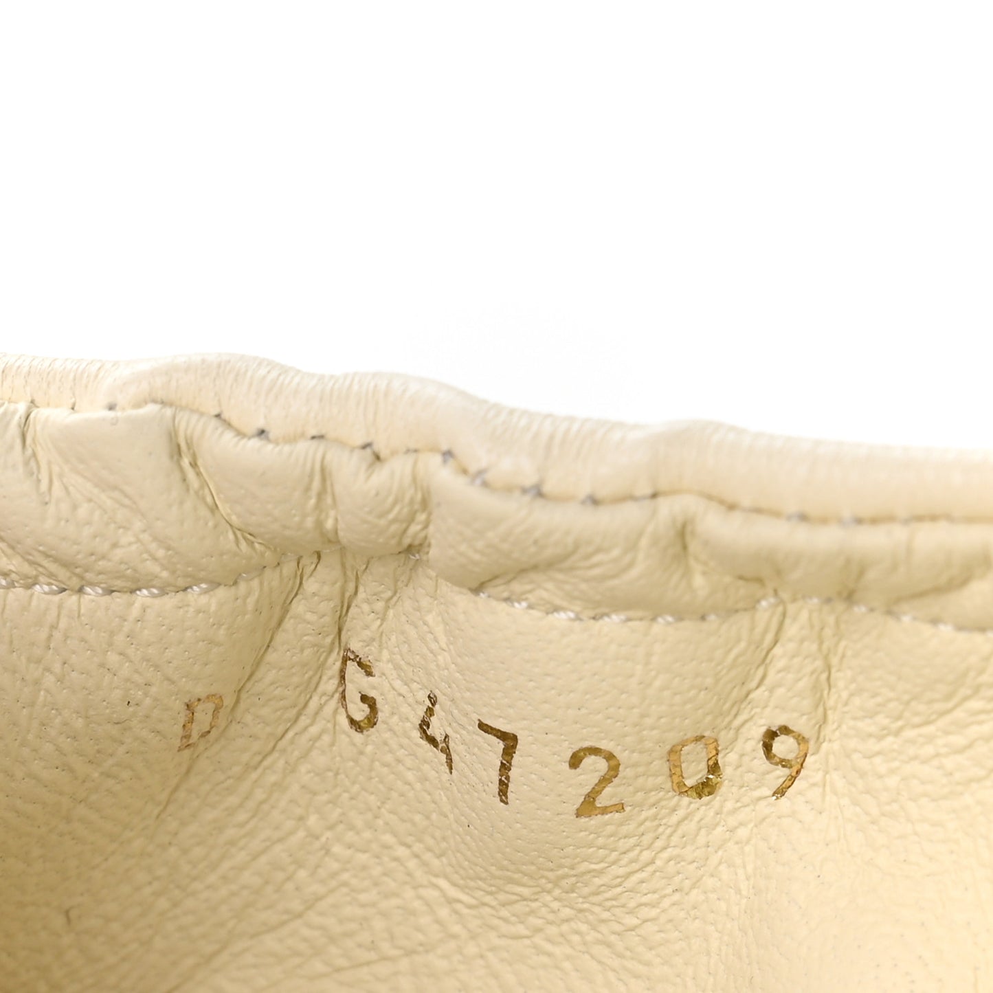 Lambskin CC Turnlock Ballerina Flats 37.5 Ivory Black