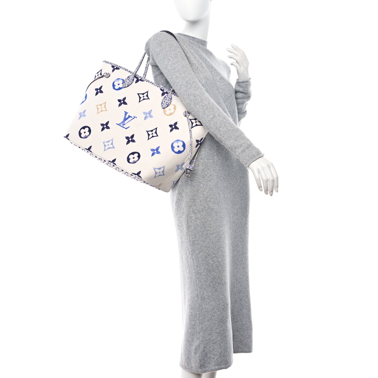 Monogram Canvas By The Pool Hamptons 2.0 Neverfull GM Blue