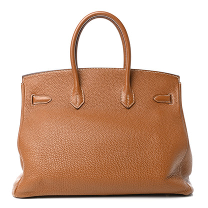 Hermes Togo Birkin 35 Gold 4 of 42