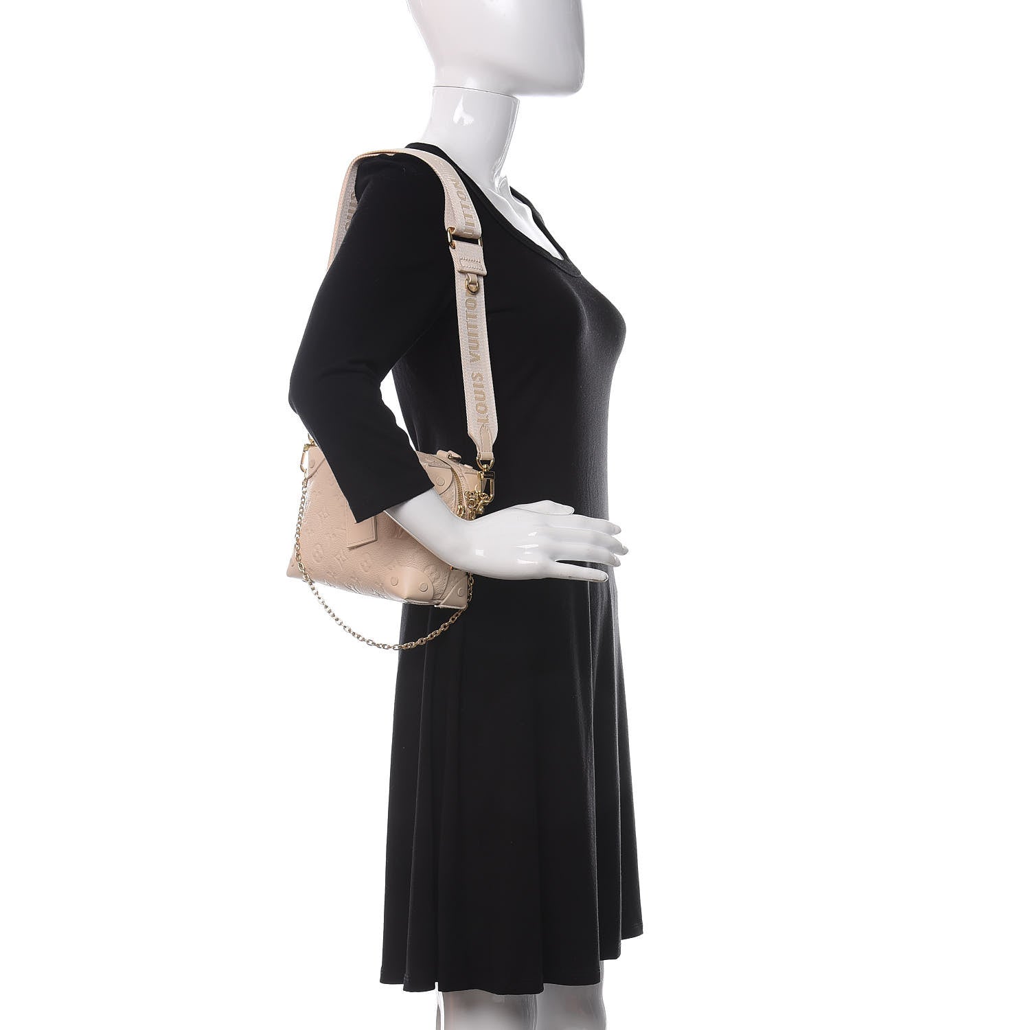 Louis Vuitton Empreinte Petite Malle Souple New Creme 2 of 10