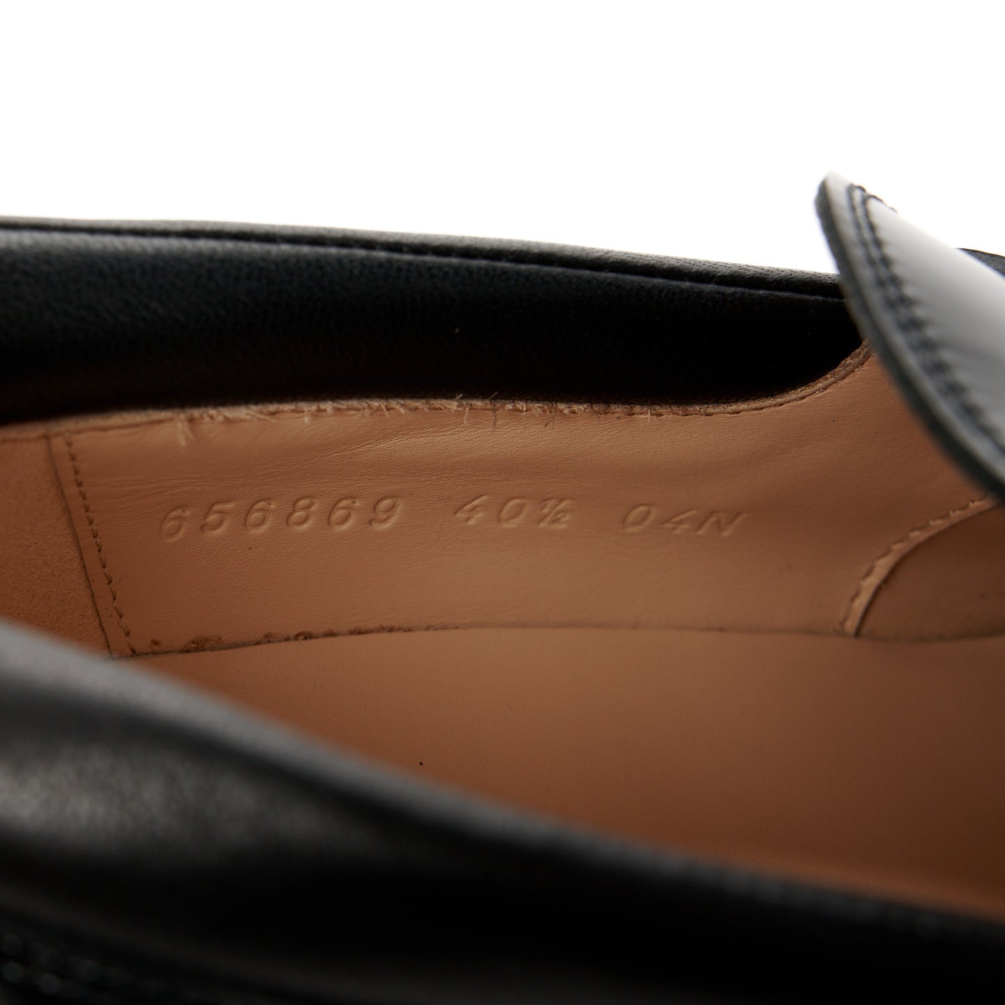 Magnum Calfskin Nappa Samoa Womens Horsebit Platform Chunky Lug Sole 40mm Loafers 40.5 Black