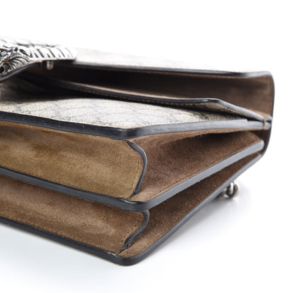 Gucci GG Supreme Monogram Small Dionysus Shoulder Bag Taupe 7 of 11