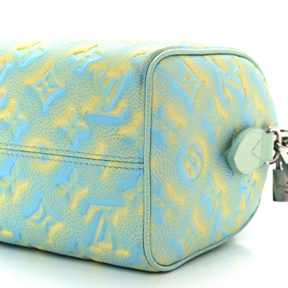 Louis Vuitton Empreinte Monogram Summer Stardust Speedy 20 Water Green 9 of 12