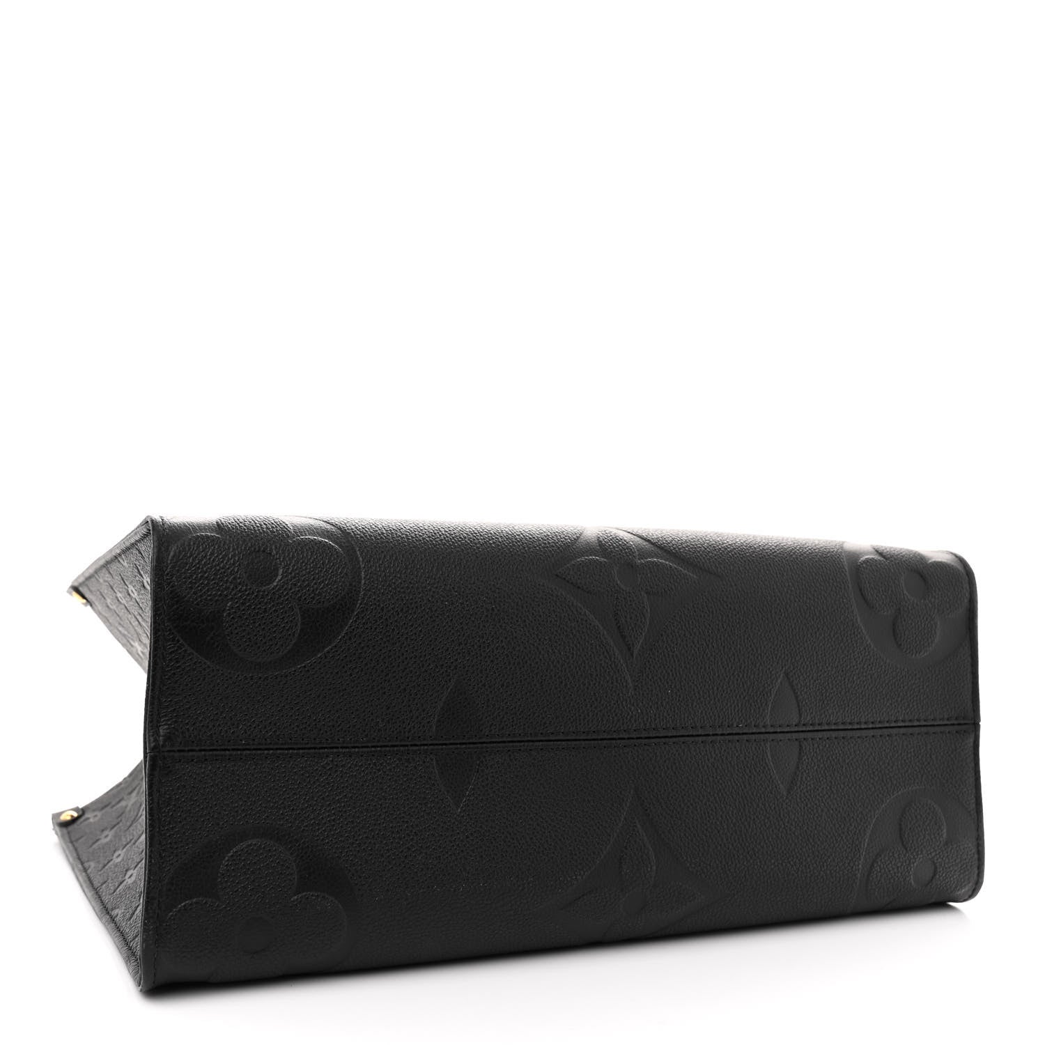 Louis Vuitton Empreinte Monogram Giant OnTheGo MM Black 4 of 11