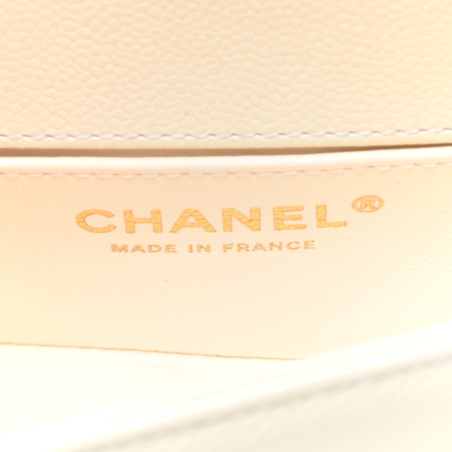 Chanel Caviar Quilted Mini Boy Flap White 6 of 10