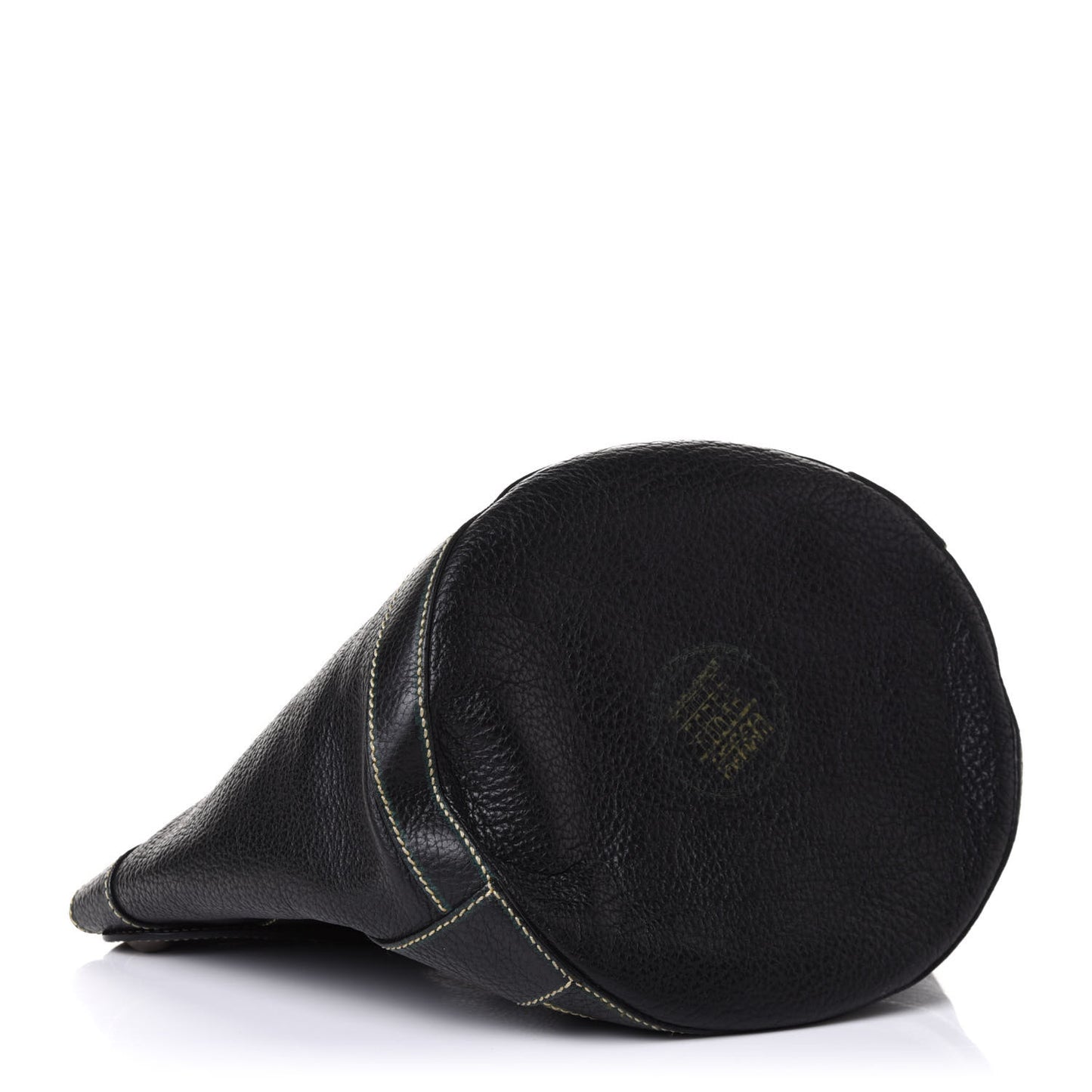 Vitello Palazzo Bucket Bag Black