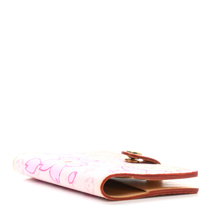Louis Vuitton Monogram Cherry Blossom Carnet de Bal Mini Agenda Cover Pink 4 of 8