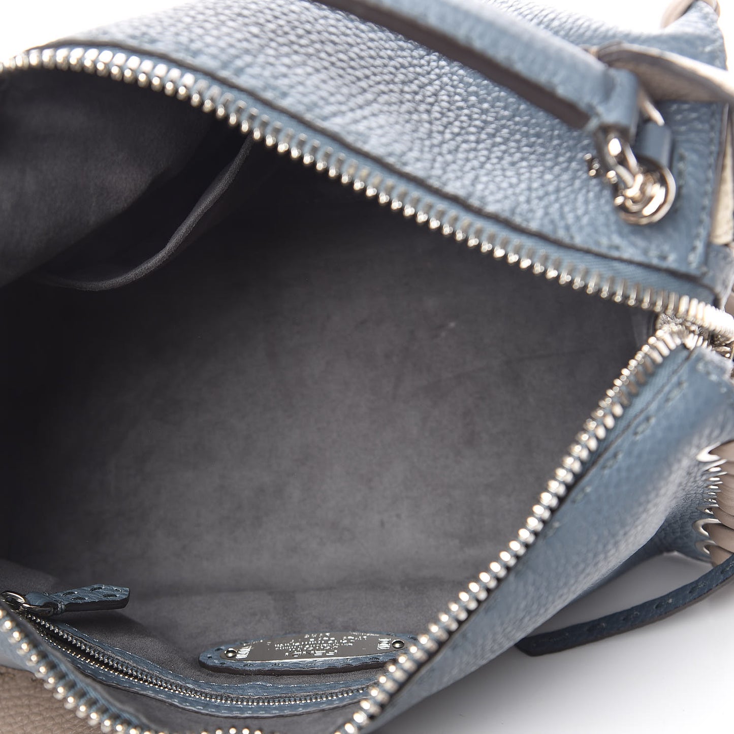 Cuoio Romano Selleria Vitello Dolce Lace Up Lei Boston Tote Tempesta Latte Corda