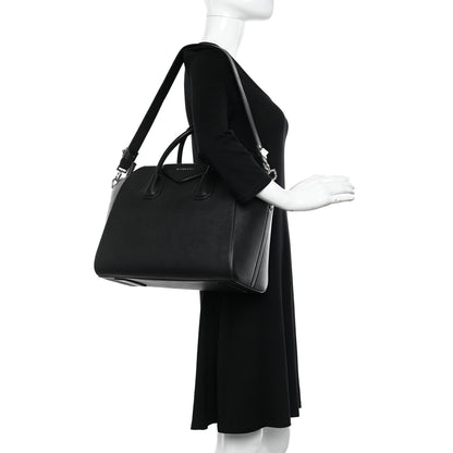 Givenchy Sugar Goatskin Medium Antigona Black 2 of 11