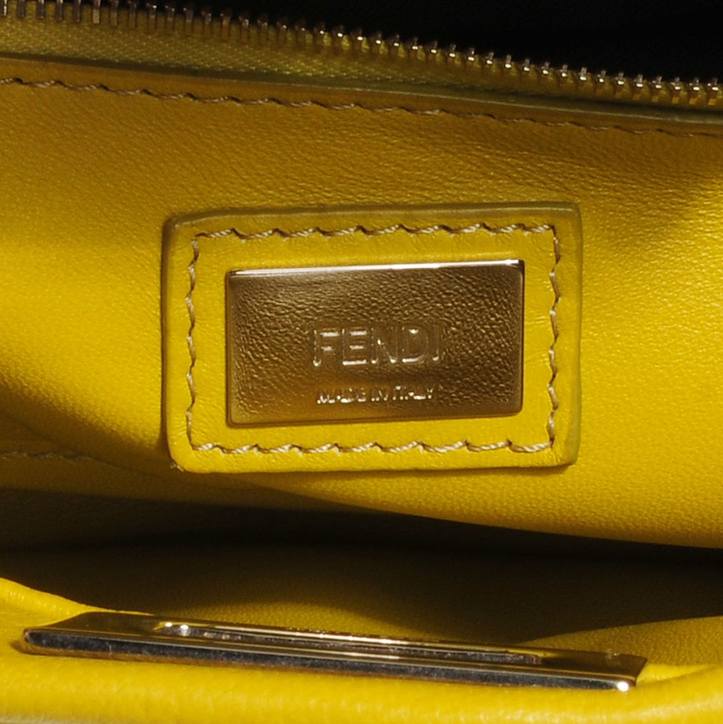 Nappa Mini Peekaboo Iconic Satchel Lime