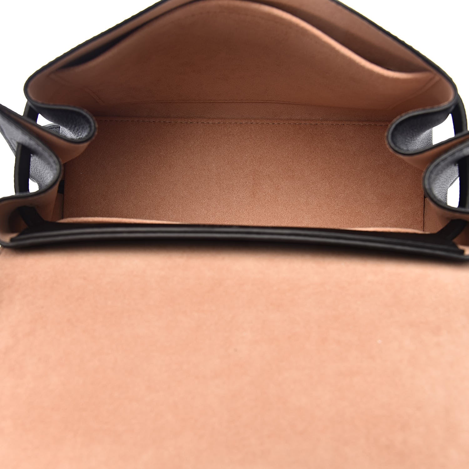 Louis Vuitton Calfskin Lockme Ever BB Black 5 of 10