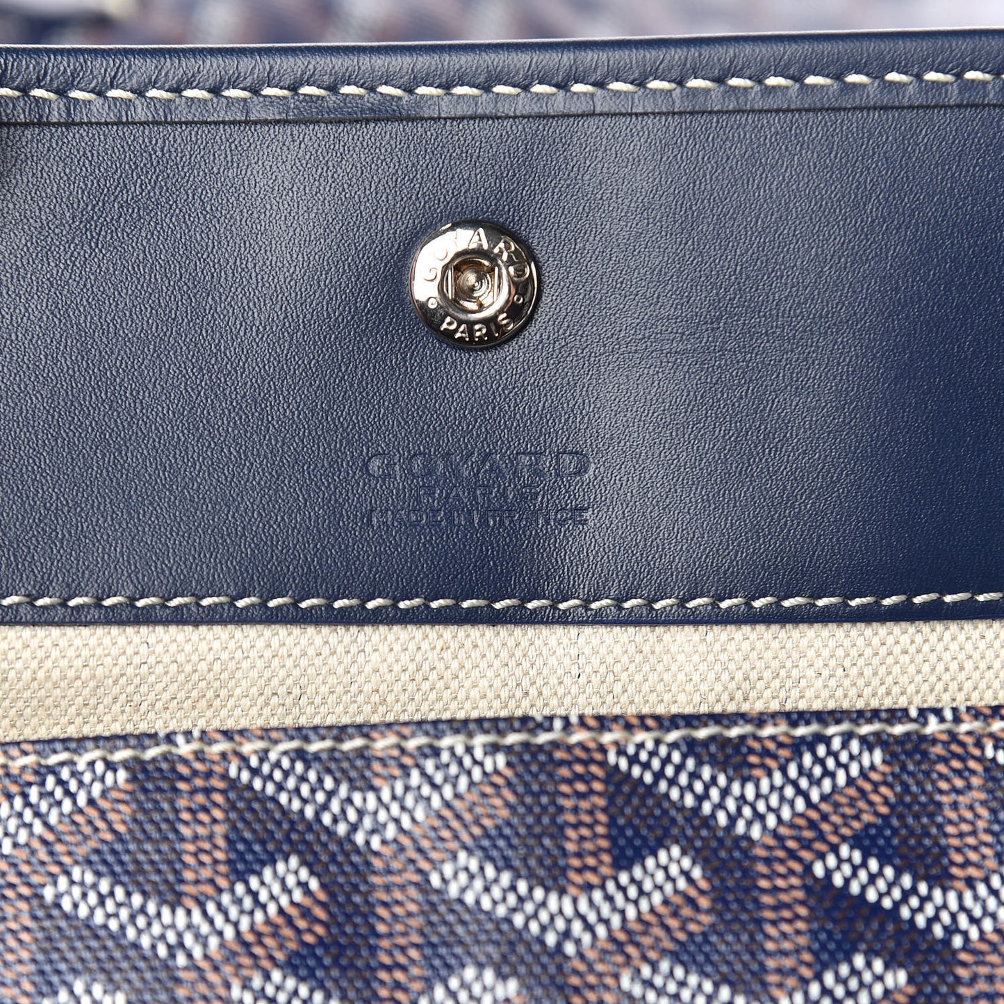 Goyardine Saint Louis GM Navy