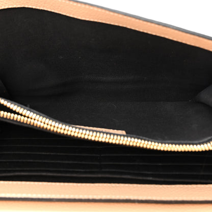Versace Grainy Calfskin Virtus Chain Crossbody Beige 5 of 12