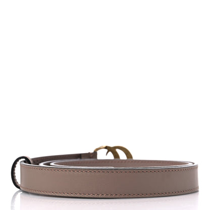 Gucci Moon Calfskin Pearl Double G 20mm Belt 80 32 Porcelain Rose 2 of 7