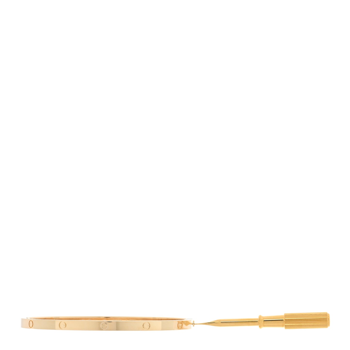 18K Yellow Gold Small LOVE Bracelet 18