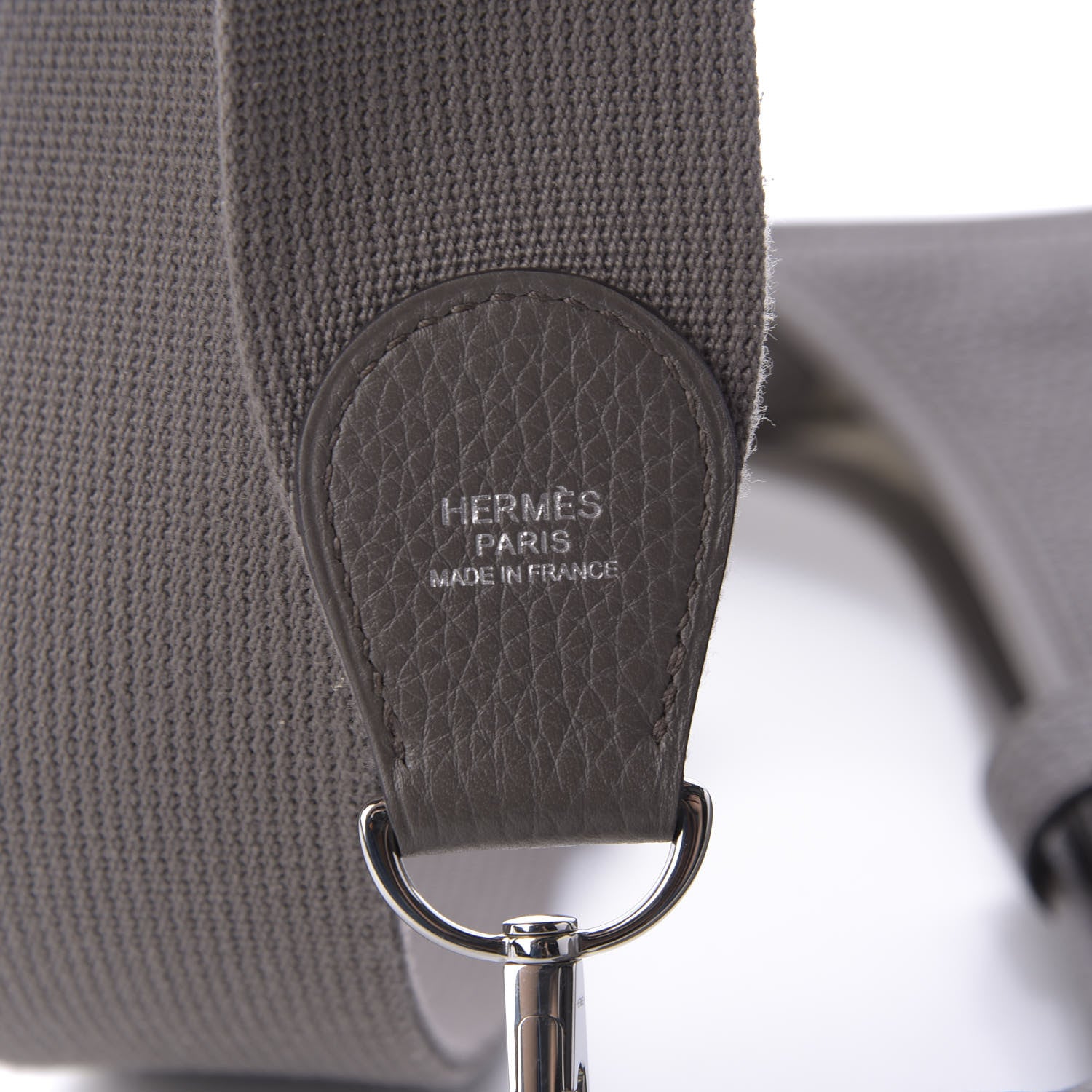Hermes Taurillon Clemence Evelyne III GM Etain 9 of 9