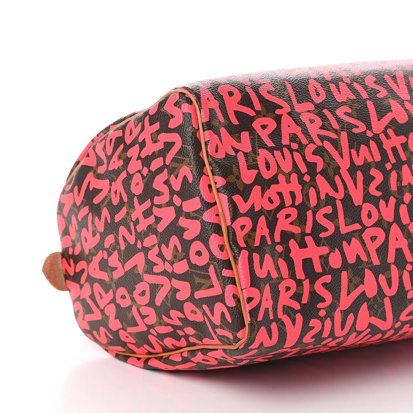 Monogram Graffiti Speedy 30 Fuchsia